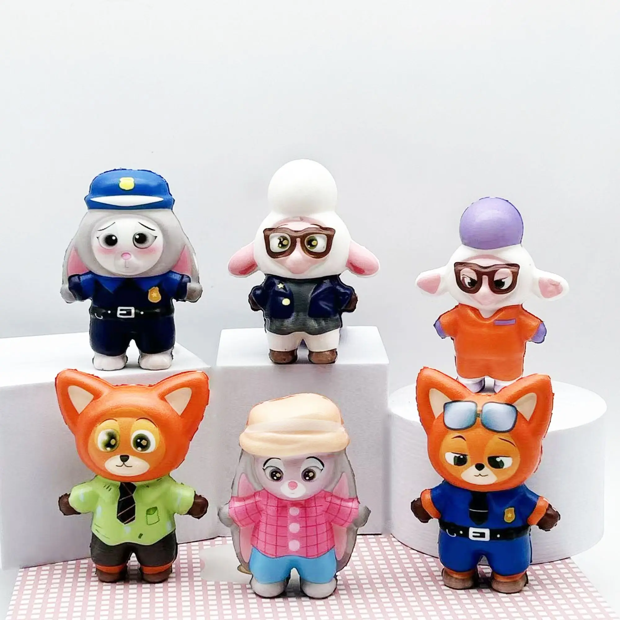 

Новая мягкая игрушка-антистресс «Зоотопия 2» в стиле аниме, медленно восстанавливающая форму, для снятия стресса, подарок для мальчиков и девочек