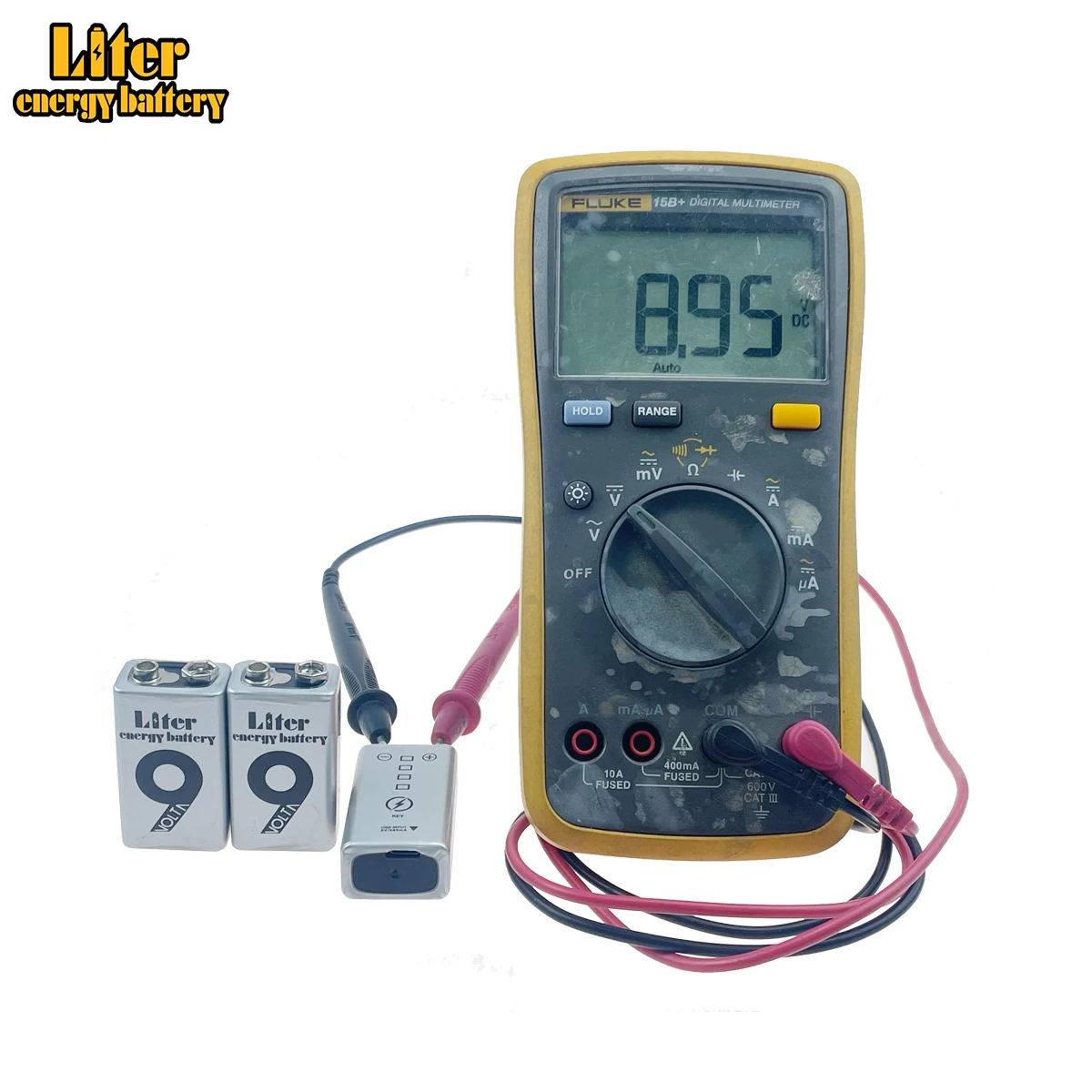 9V 6F22 Micro USB 1500MAh Pin Sạc Lithium Ion Cho Báo Khói Không Dây Micro Guitar EQ Liên Lạc Nội Bộ Đồng Hồ Đo Vạn Năng