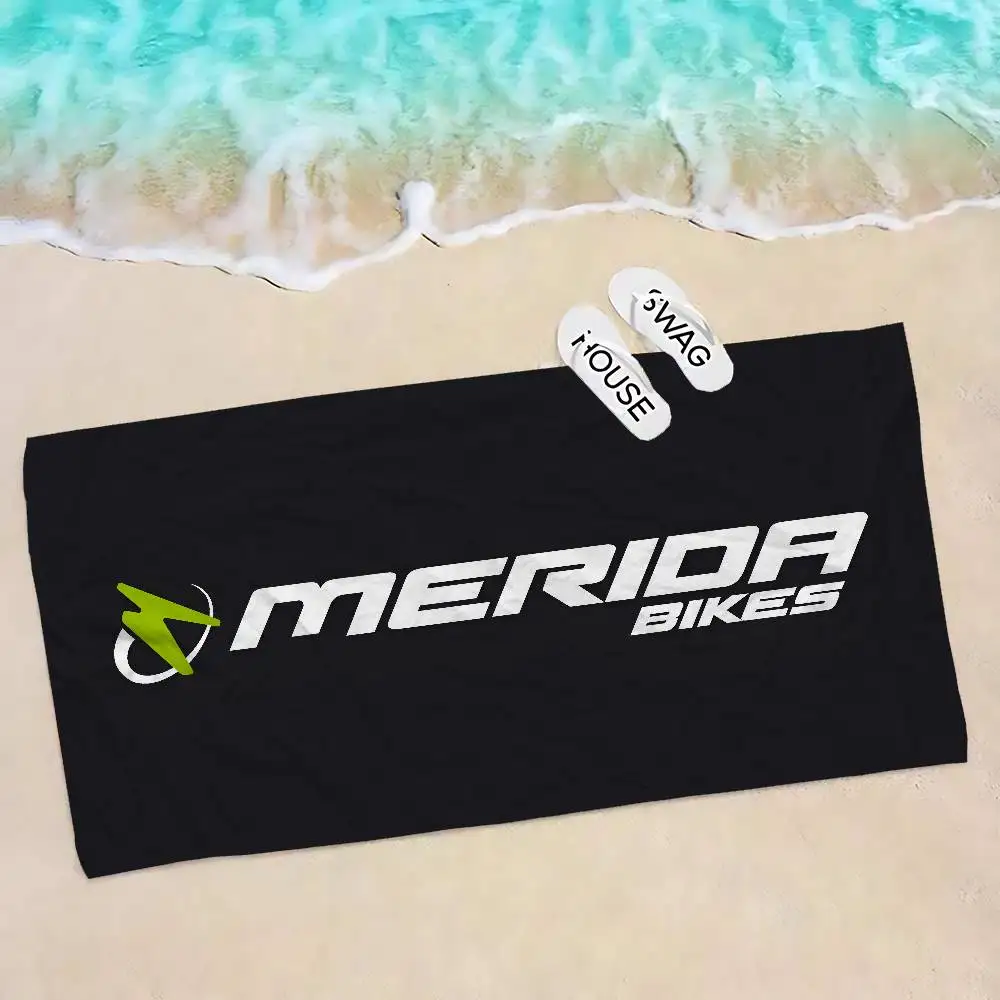 Toalla de playa de la marca Merida, toallas de baño coloridas para niña, microfibra de secado rápido, personalizadas, sin arena, para playa, Yoga, Spa, gimnasio, piscina