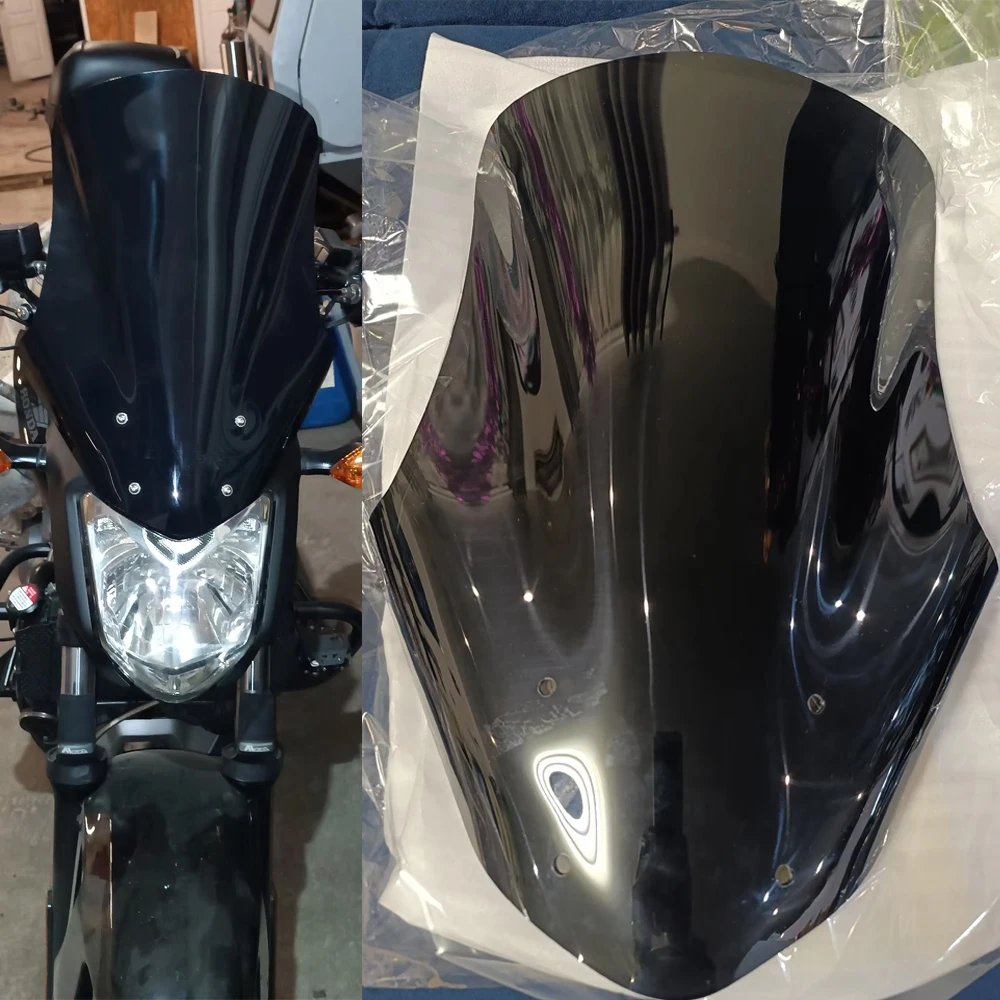 NC750S Windscreen For Honda NC700 NC750 2012-2017 2018 2019 NC 750 S NC700S Windshield Wind Deflector Motorcycle Accessories 4MM