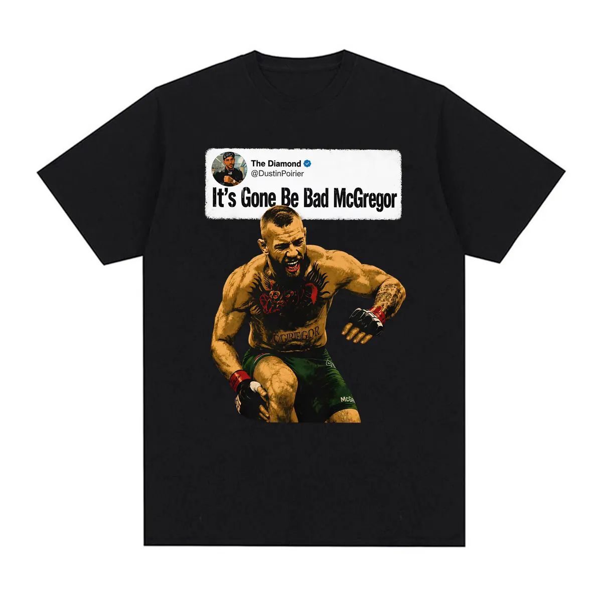 Dustin Poirier IGBBMN T Shirt The Notorious Conor McGregor Funny T-shirts Men Women Fashion Casual Oversized T Shirts Streetwear