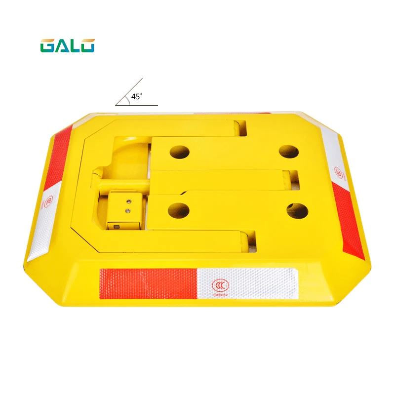 6kg Double Lock Manual Parking Barrier Parking Lock / Hand Operated No Parking Lok Bollard Post