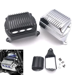 Motorcycle Accessories Chrome Black Front Voltage Regulator Guard Cover For Harley Bagger Road Street Glides Road Kings 97-11