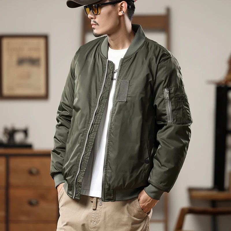 

Spring and Autumn's new trendy, stylish, retro jacket and casual baseball jacket