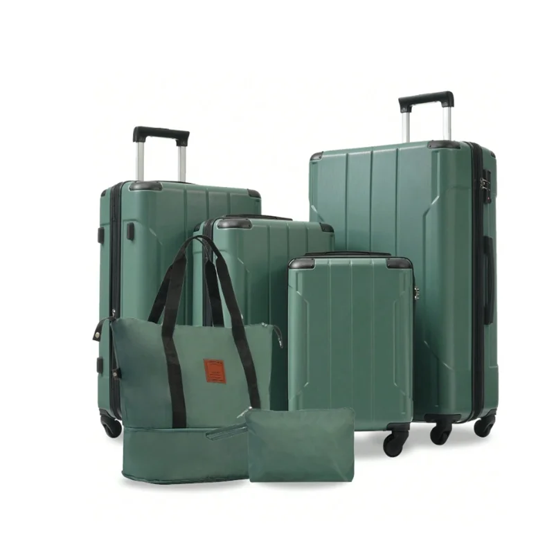 Ensembles de bagages durables pour hommes et femmes, valise de luxe, bagage à main, voyage d'embarquement, roue, nouveau, 2024, 20, 24, 26/28