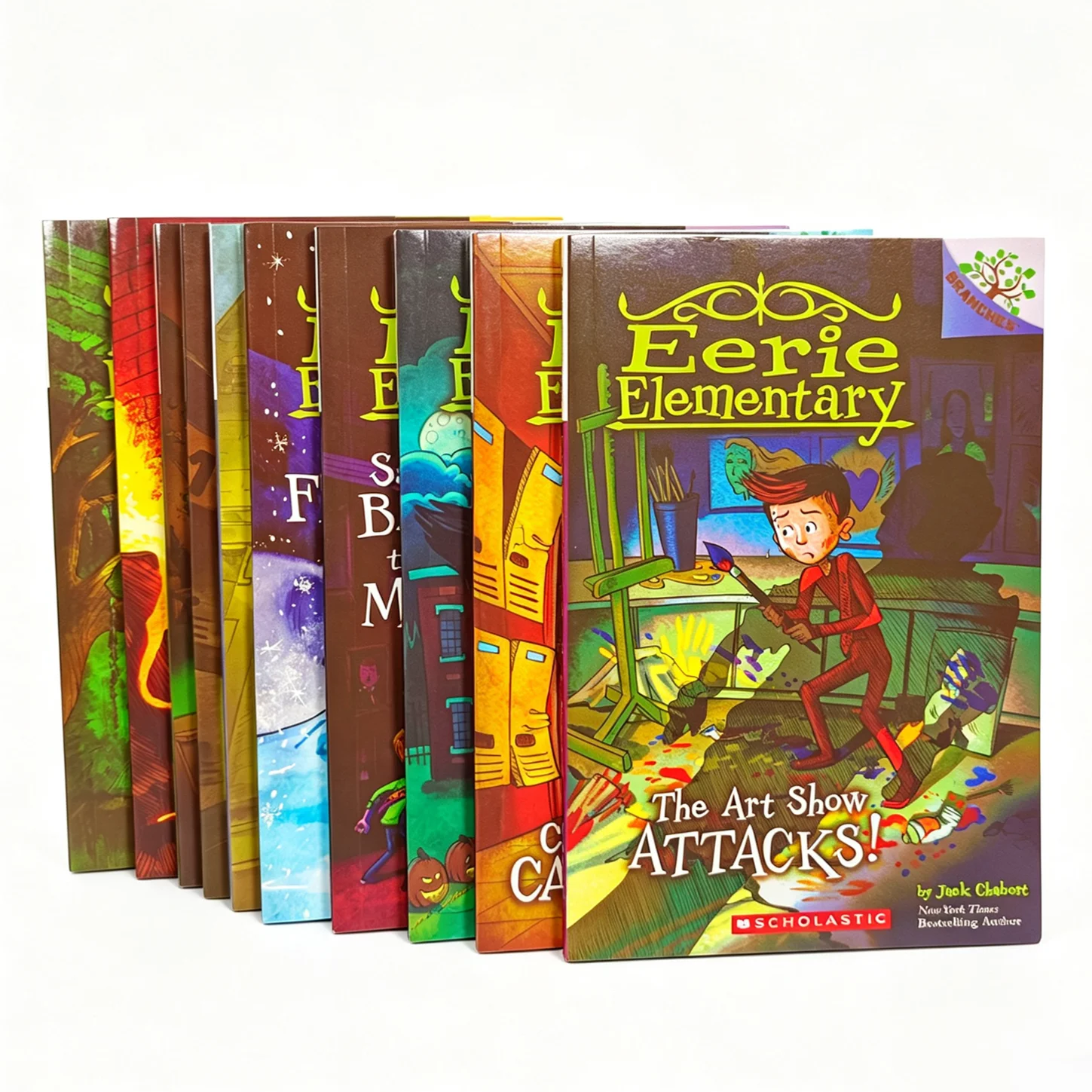 10 Book/set Eerie Elementary The School Is Alive Children English Picture Comic Book