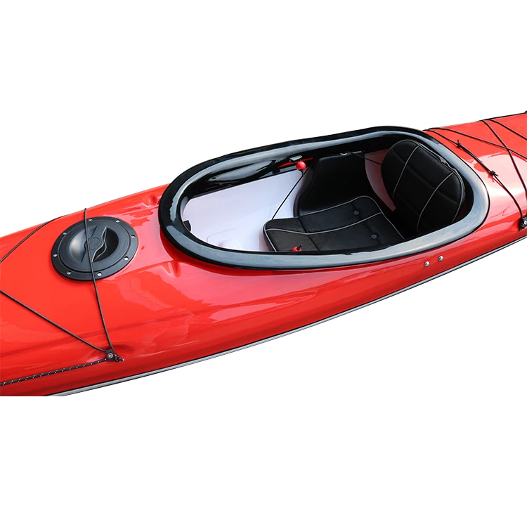 Light‑Weight ABS Thermoforming Sit‑In Kayak For Single Person,Anti‑UV,Portable Plastic Canoe For Calm‑Water Surfing And Rowing view 4