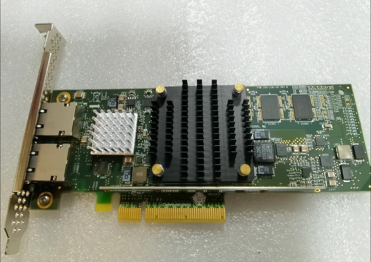 

T520-BT T5 Dual Port 10GbE Adapter V88MT NF5P2 with full profile