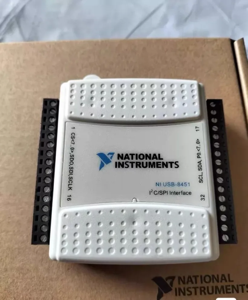 1PC National Instruments Data Acquisition Card DAQ NI USB-8451 High-Speed USB-Based I2C/SPI Master Interface Module#Xing