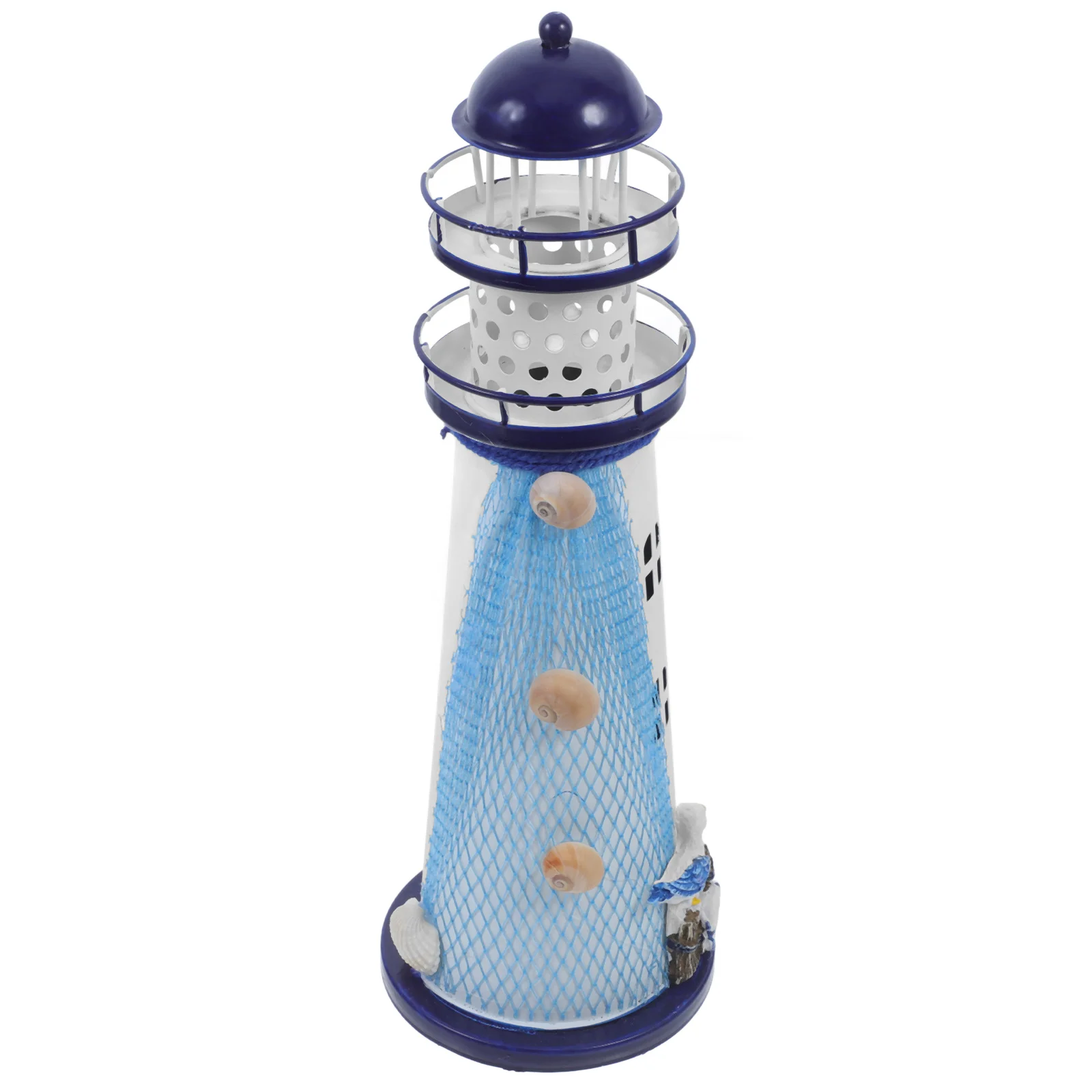 

Iron Lighthouse Ornaments Beautiful Craft Decorations Home Store Shining Design Details