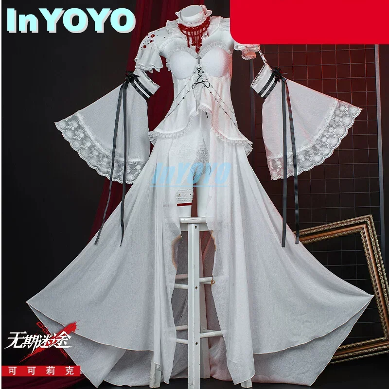 InYOYO Cocolik Cosplay Path To Nowhere Costume Game Suit Gorgeous Dress Uniform Halloween Party Role Play Outfit Women XS-XXL Ne