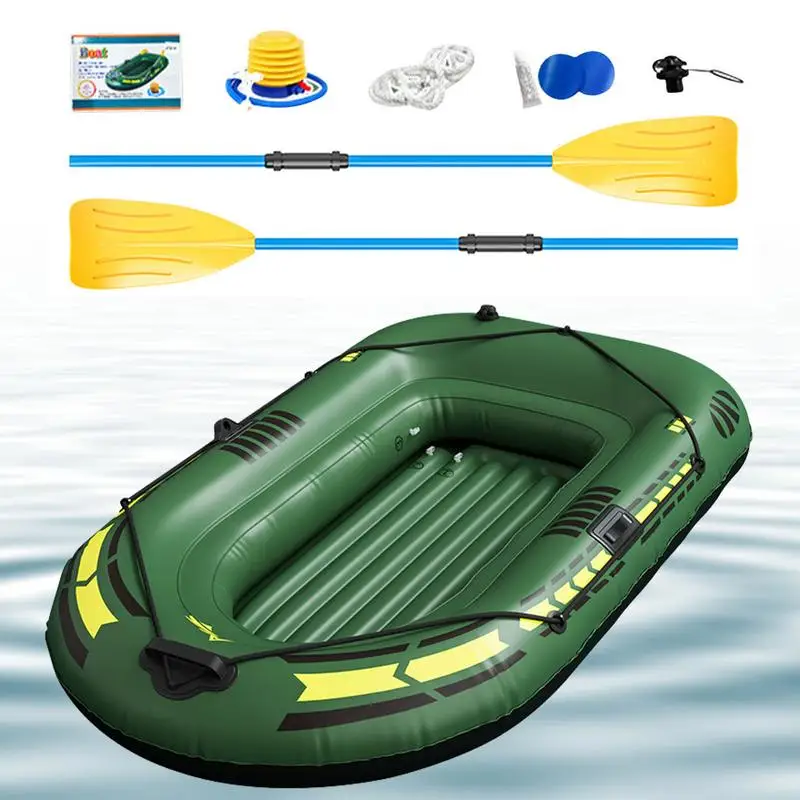 

192*113*40cm Portable Inflatable Boat Canoe Inflatable Fishing Kayak Rafting & Fishing Boats Raft With Oars Pump For Adult