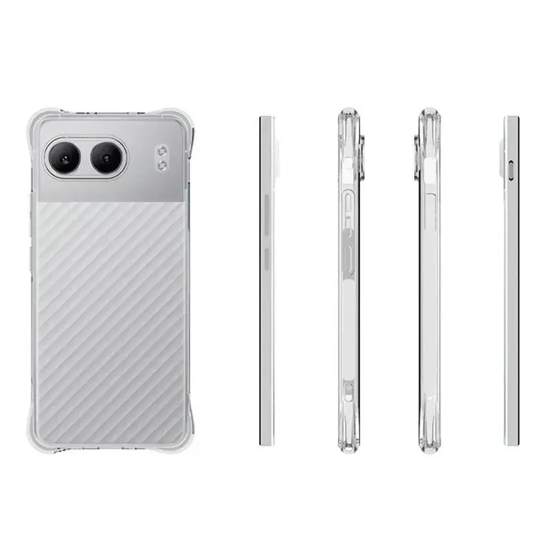 Funda stoßfeste, transparente Silikonhülle für OnePlus Nord 4 5G, transparente Hülle für OnePlus 1 + Nord 4 5G – Detail 5