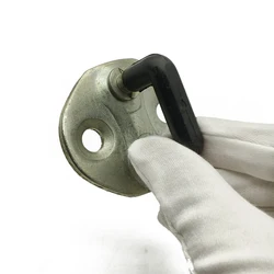 1Pc Car Door Lock Buckle Front Left Door Lock Striker Plate Replacement Part Compatible For Mitsubishi Pajero Montero V31V33V93