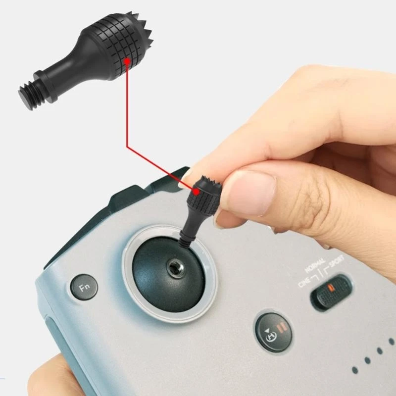 عصا تحكم Q5WA احترافية للطائرات بدون طيار بتصميم من سبائك الألومنيوم لجهاز التحكم عن بعد Mini 4 الاحترافي