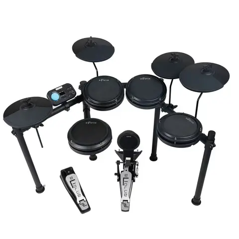전자 드럼 E-Force Musical Professional Explore Pro 시리즈 - All Mesh-4C 고품질 휴대용 전자 드럼 키트