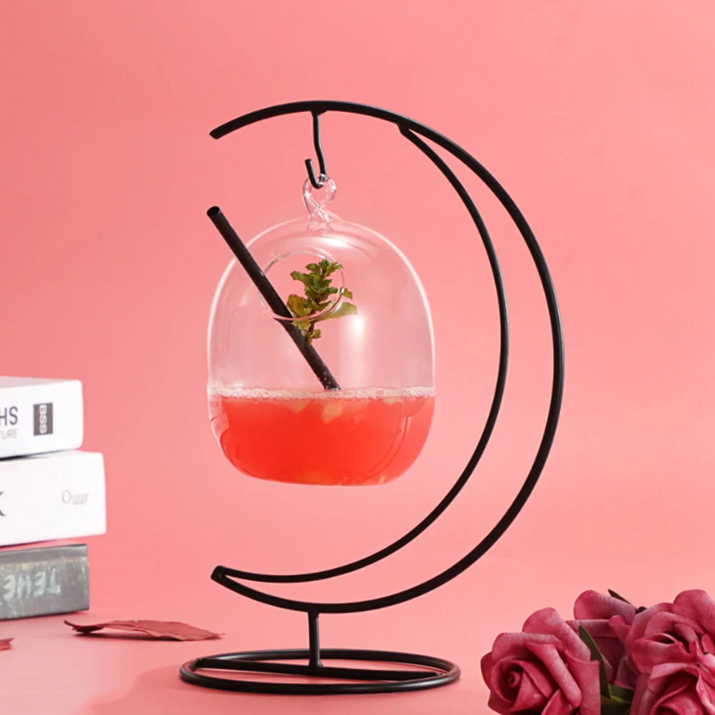 Cocktail Glass Home Decor Round Ball Cup Container Ornament Hanging Drinking Bottle Glasses