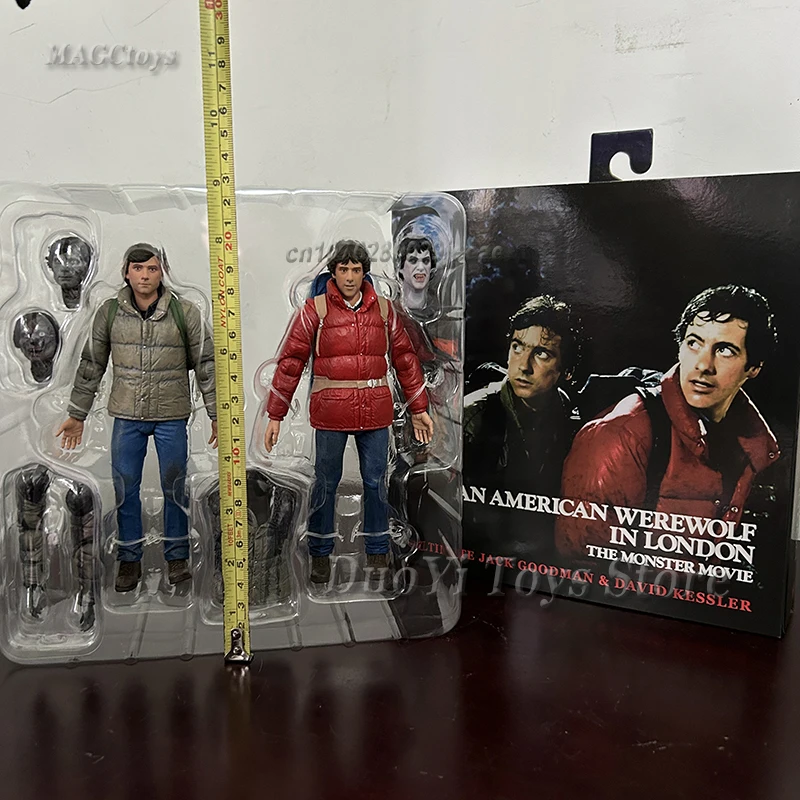 Original NECA An American Werewolf In London David Jack 2-pack Anime Action Figure Figurine Model Toys New Year Gifts In Stock