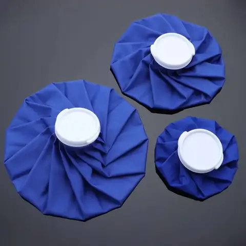 Impacco di ghiaccio medico riutilizzabile di varie dimensioni Materiale traspirante per ginocchio, testa, gamba, sollievo dal dolore, cura delle infortuni, borsa termica per terapia del freddo