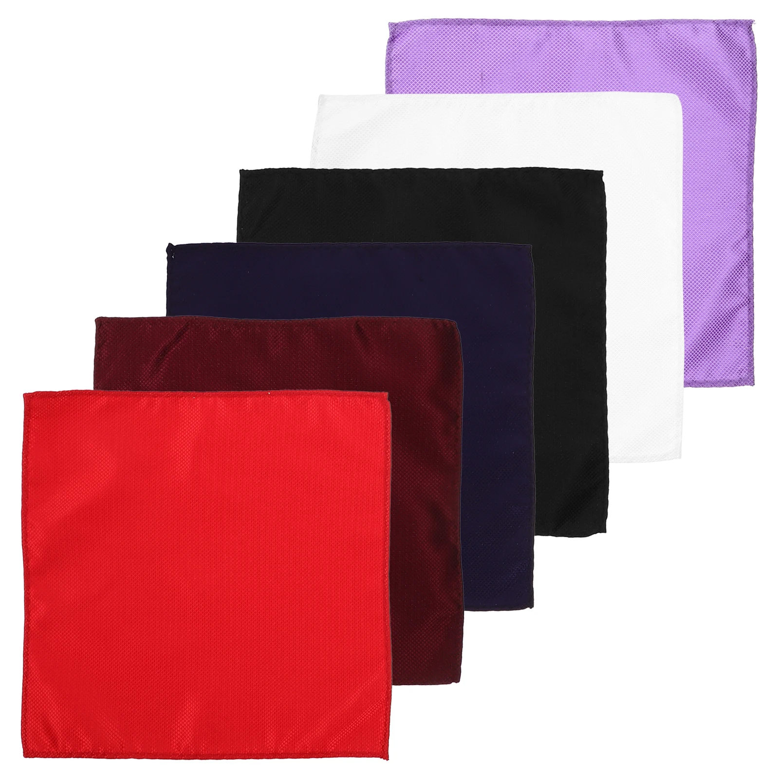 

6pcs Men'S Suit Square Gentleman Fabric Accessory Formal Wear Wedding Graduation Party Decoration Pocket Squares For Men Suit