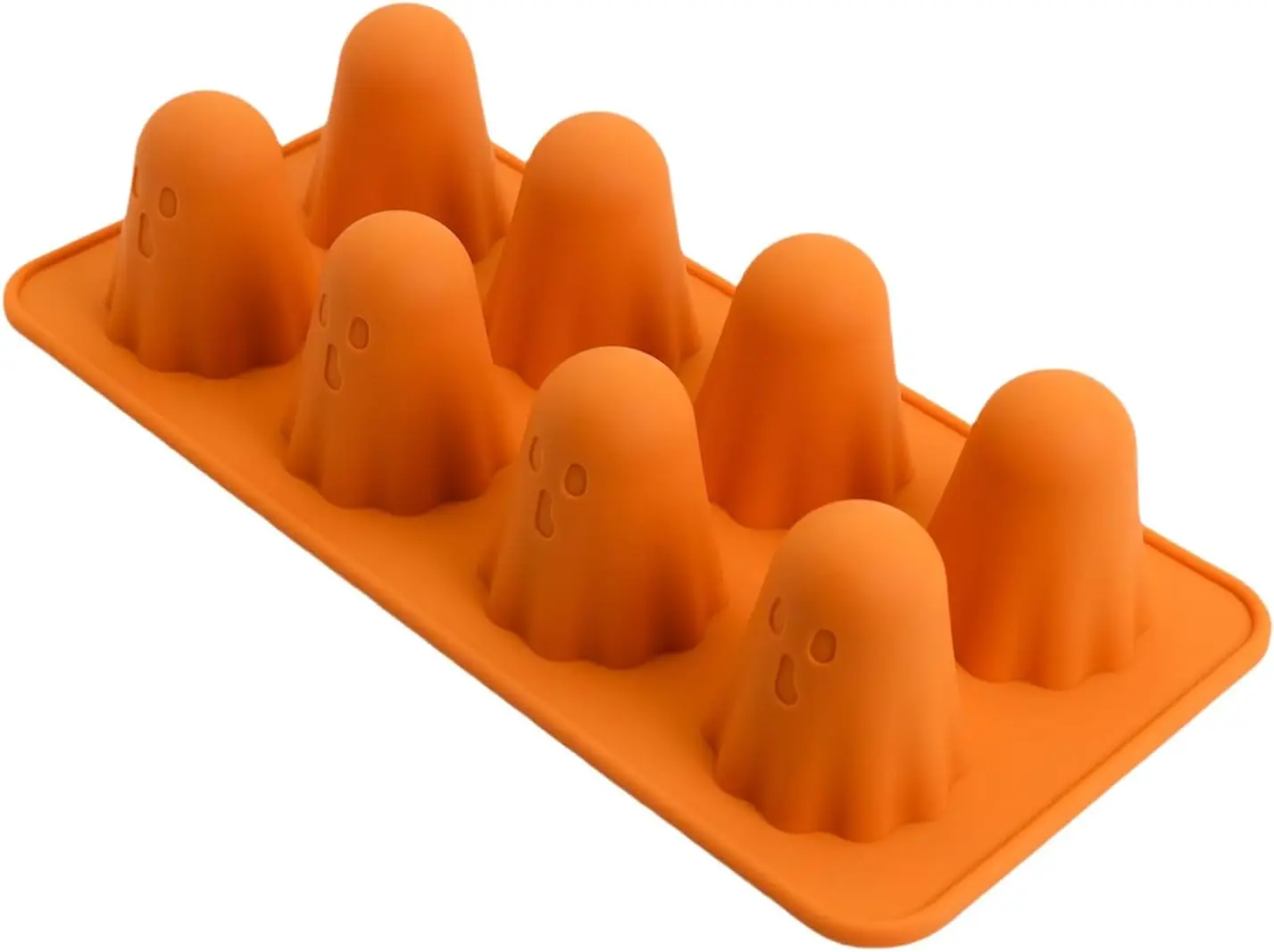 Halloween Themed Silicone Spectre Mold Party Theme Baking Essential Baking Candy Making Release and Cleaning Halloween Party Supplies