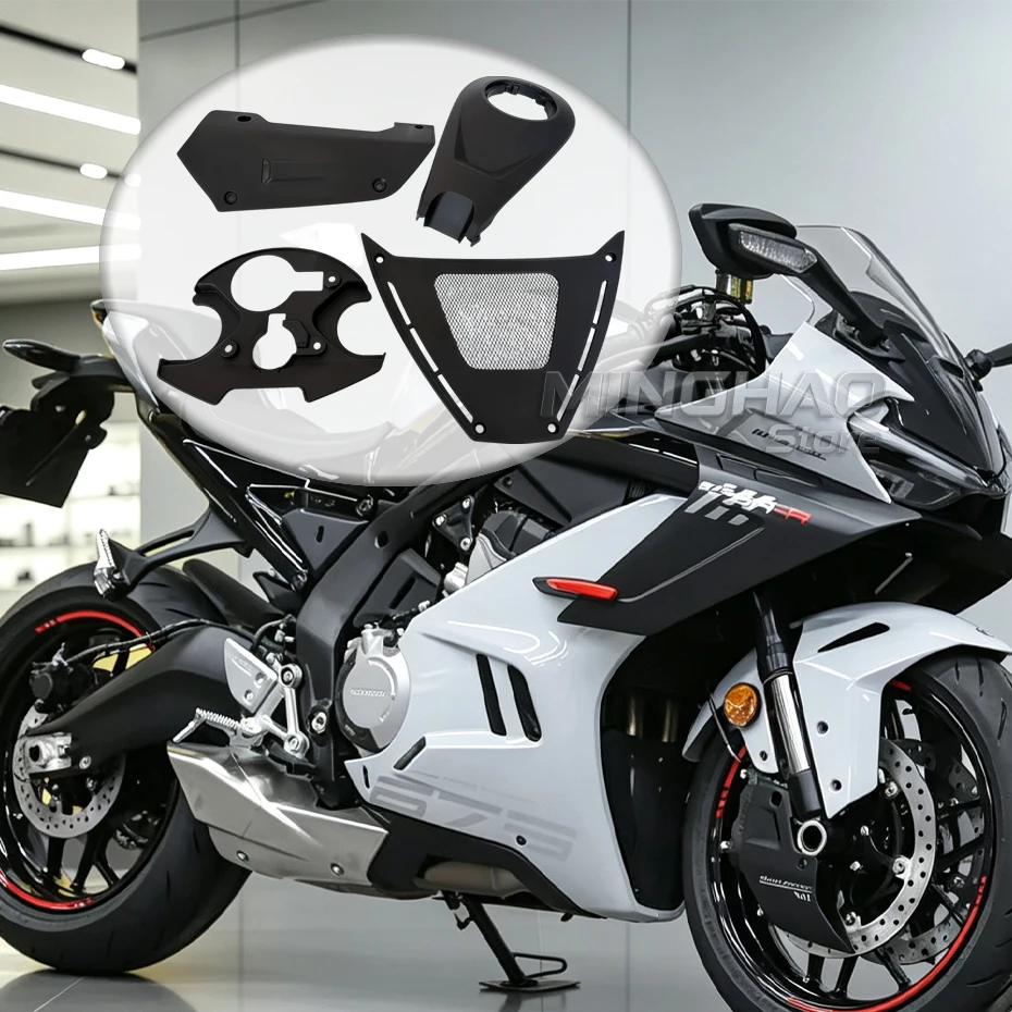 For CFMOTO 675SR 675SS original parts oem tank guard engine fairing lower triple clamp cover CF675-10 outer fairing accessories