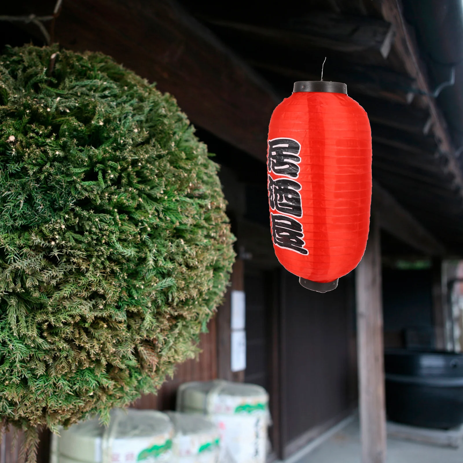 1 Set Japanese Style Hanging Cloth Lantern Waterproof Decorative Pendant For Restaurant Sushi Shop Outdoor Decoration Indoor