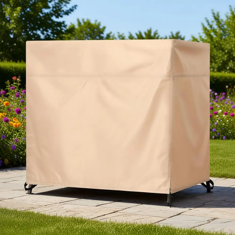 

Всепогодный чехол для трехместного гамака-качелей, водонепроницаемый, бежевый