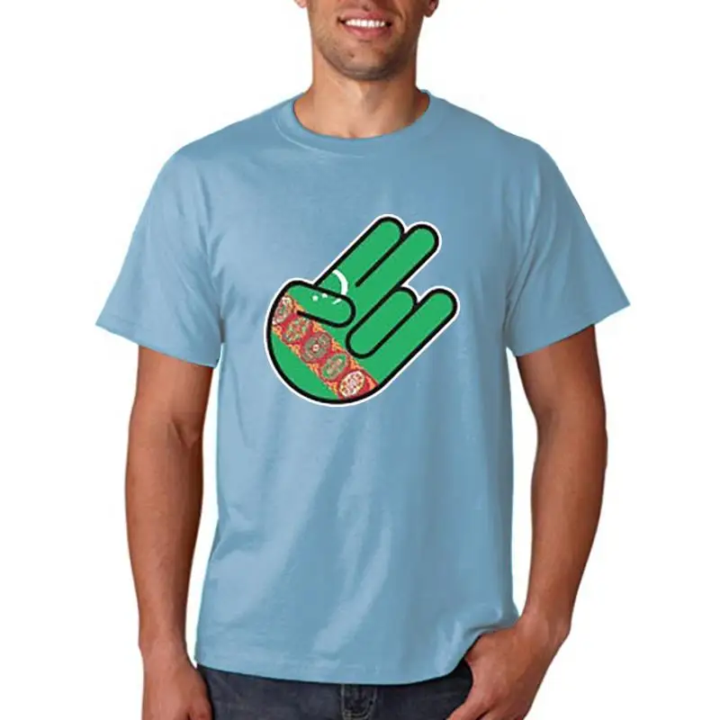 Title: Turkmen Shocker T-Shirt Tee Shirt Free Sticker Turkmenistan TKM TM