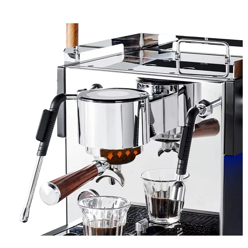 MDK MC-11 ماكينة صنع قهوة اسبريسو كابتشينو من الفولاذ المقاوم للصدأ 12 بار ماكينة مقهى بالضغط للاستخدام المنزلي #3