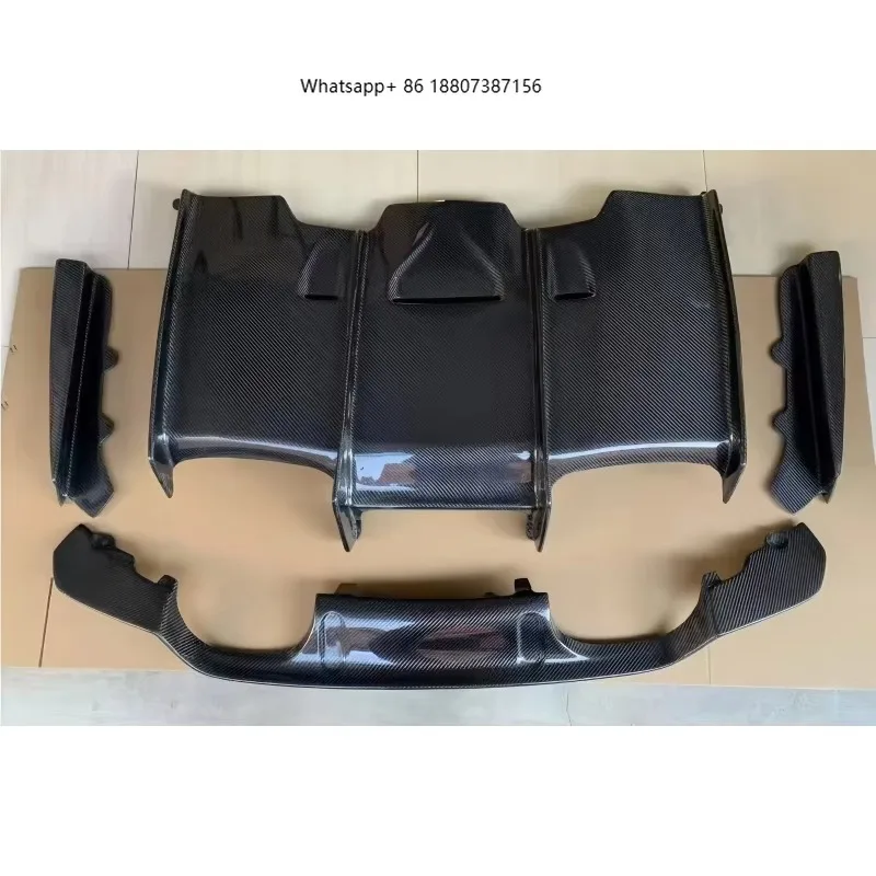 

Высококачественный карбоновый задний диффузор в стиле P для BMW F80 M3 F82 M4 (2014-2019) – улучшение внешнего вида автомобиля