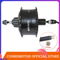 Bafang 36V/48V 250W 350W 500W  Brushless Geared DC Rear Cassette Hub Motor 175mm/190mm for Fatbike