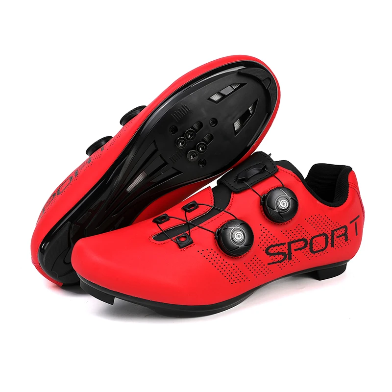 Atmungsaktive Fahrradschuhe Unisex MTB-Sperrschuhe Mountainbike-Fahrradschuhe Rennrad-Sportschuhe SPD-Pedalschuhe – Detail 13