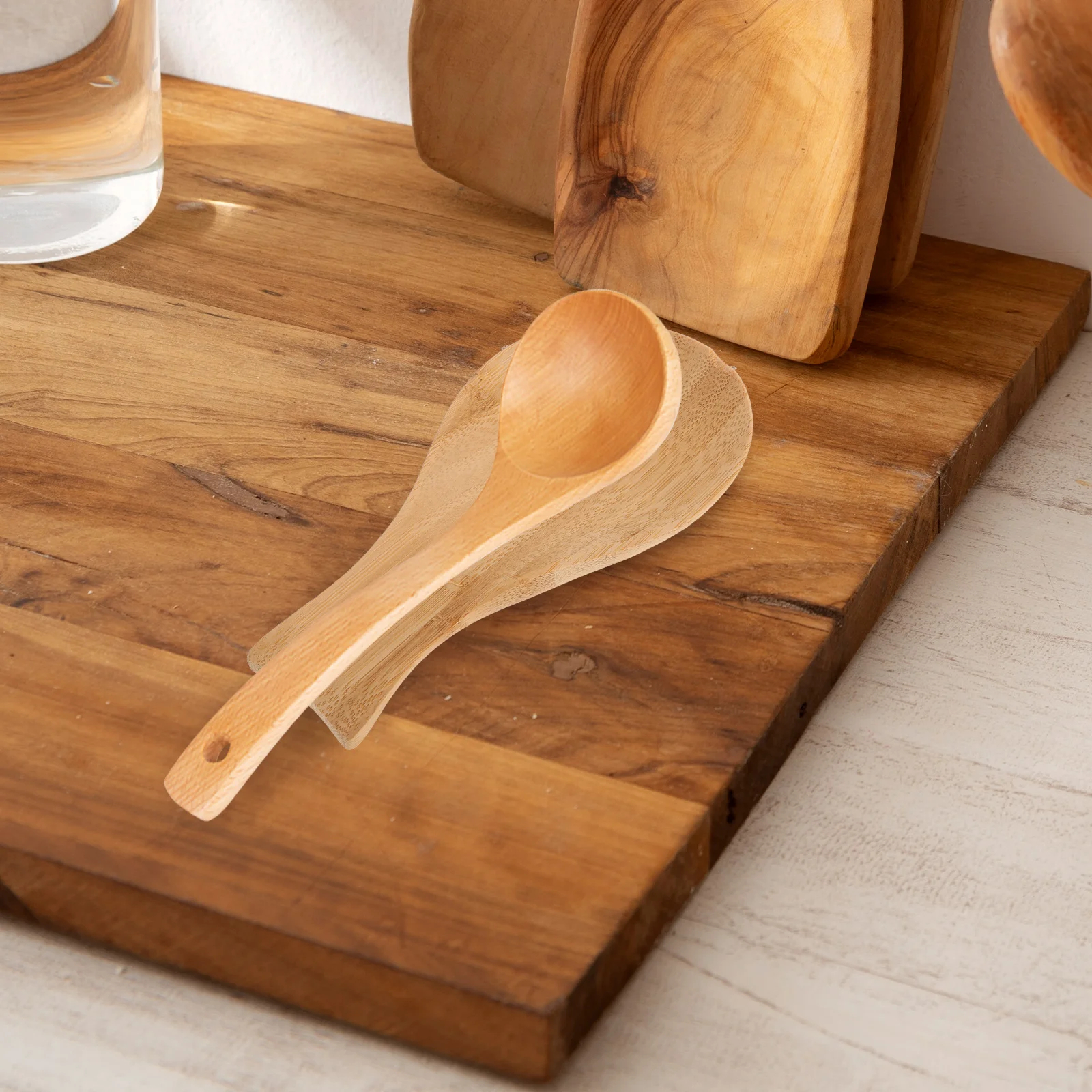 

Rest Chopstick Holder Kitchen Accessories Bamboo Spoon Khaki Ceramic Utensil Rack Food Grade Material Easy Clean Surface