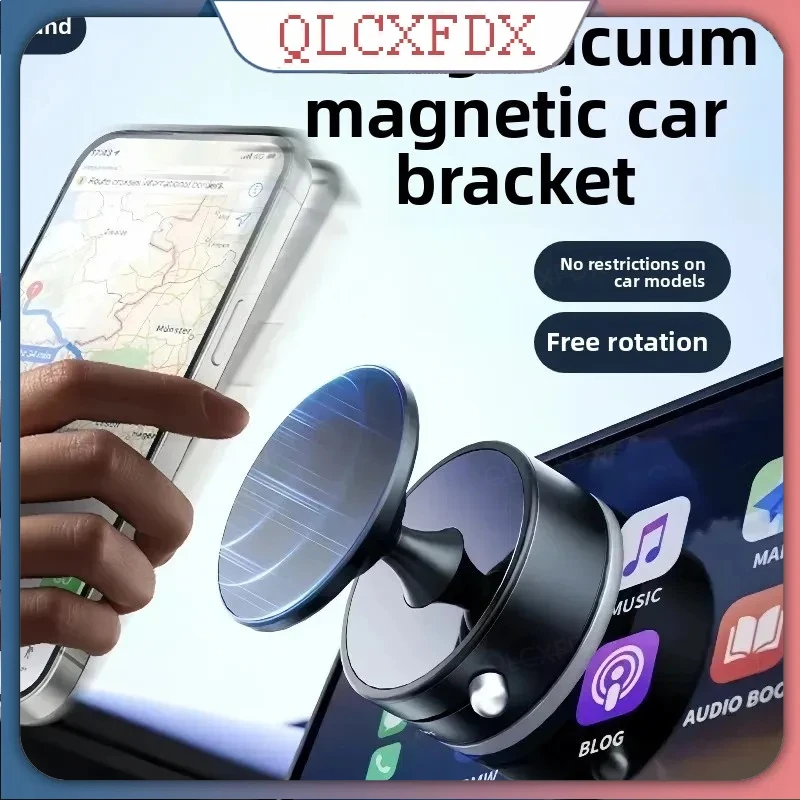 

Vacuum Car Mount Magnetic Phone Holder 360° Rotation N54 Strong Suction Cup For iphone 12-16 Pro Mobile Phone Hands-free stand