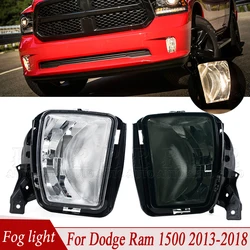 R-AUTO Front Bumper Foglight Fog Lamp Fog Light Assembly For Dodge RAM 1500 2013 2014 2015 2016 2017 2018 68104820AB 68104820AC