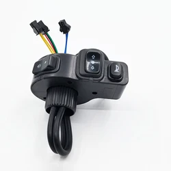 3 In1 Motorcycle Switch Electric Bike Scooter ATV Quad Light Turn Signal Horn ON/OFF Button For 22mm Dia Handlebars Motorbike