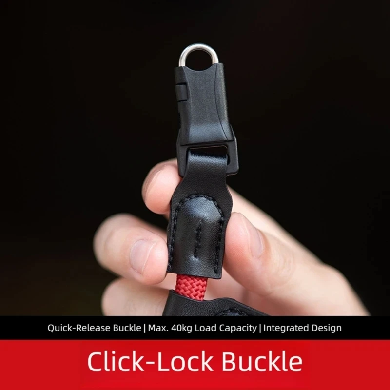  Street Photo Camera Carry Clip, ABS Quick Detach Shoulder Part with Metal Detail for Daily and Travel Use Needs