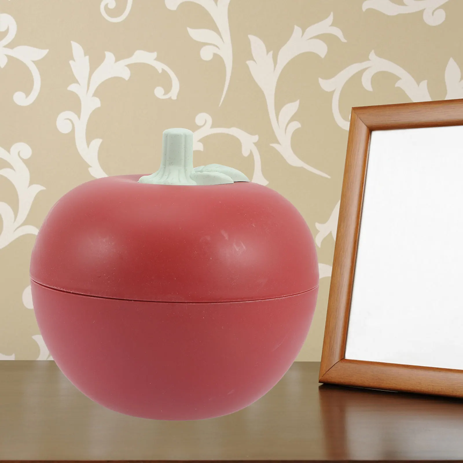 

Apple Shaped Double Layer Fruit Tray Snack Containers Large Capacity Kitchen Dining Picnic Camping Plastic White Bowls Boxes