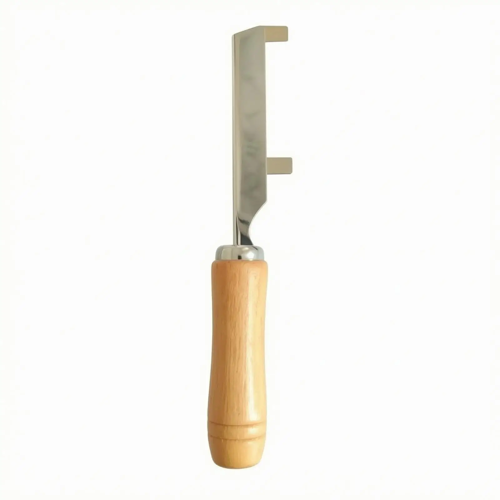 Stainless Steel Fret Cleaning Saw Luthier Tools for Guitar Repair Wooden Handle Scraper for Cleaning Fret Slots Efficiently