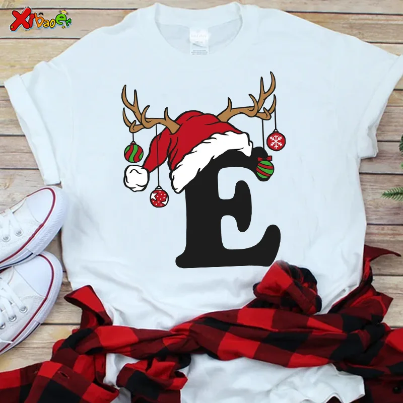 Family Matching Shirts Merry Christmas Outfits Party Shirt Couple Outfits Children Clothing Matching Shirt Set Family Look Shrit