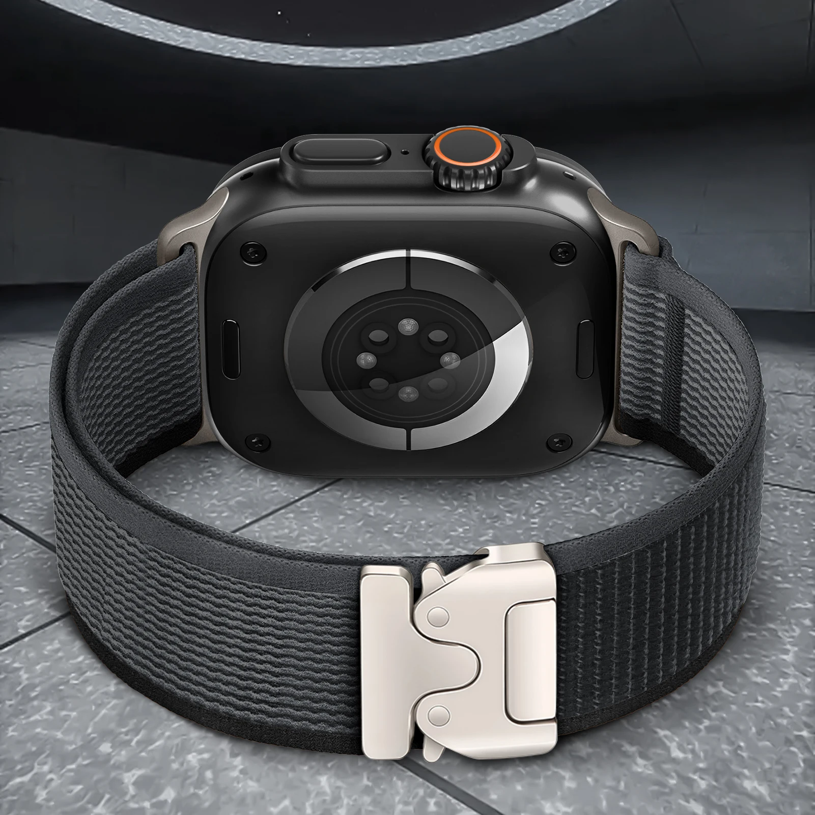 

Нейлоновые ремни с парашютом для Apple Watch ultra 2 49 мм 46 мм 45 мм 44 мм 42 мм 41 40 мм браслет correa IWatch Series 10 9 8 7 6 SE Band