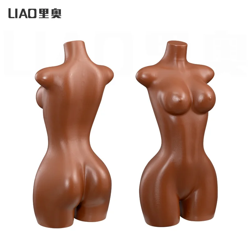 

Пластиковый манекен для взрослых, женский торс, большая попа, бедра, половина тела, реализует женский манекен для показа нижнего белья, бикини