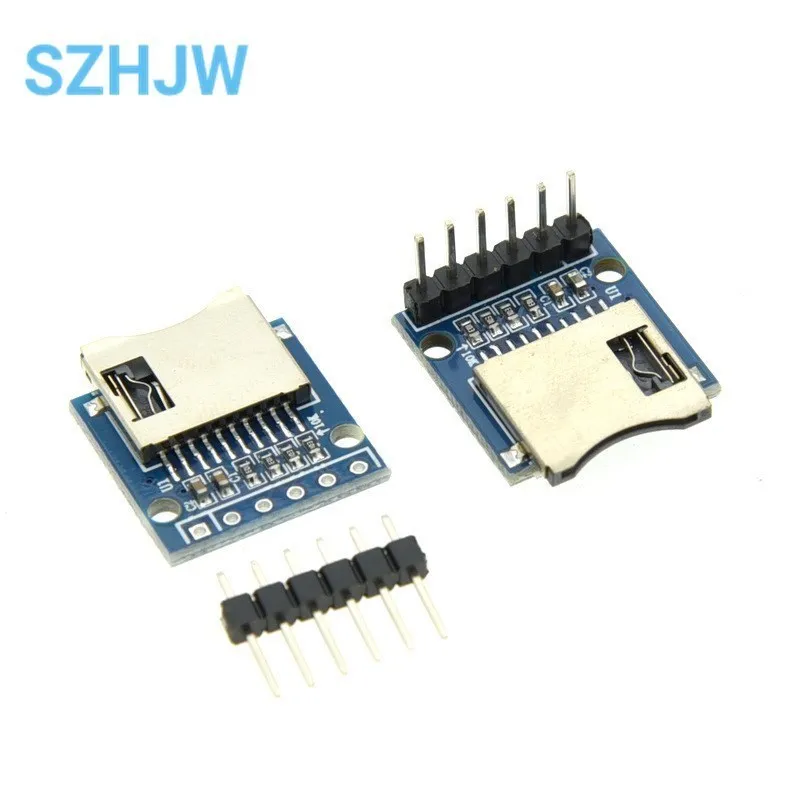 1-10 Uds. Módulo de tarjeta Micro SD TF Mini módulo de tarjeta SD módulo de memoria para Arduino ARM AVR