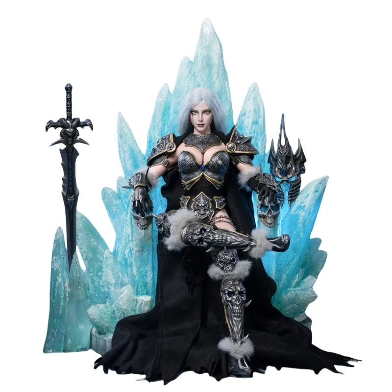 Longshan Heavy Industry Ls2024-01 1/6 Lich King Scourge Legion Action Figure Movable Joint Garage Kit Model Doll Toys Gift