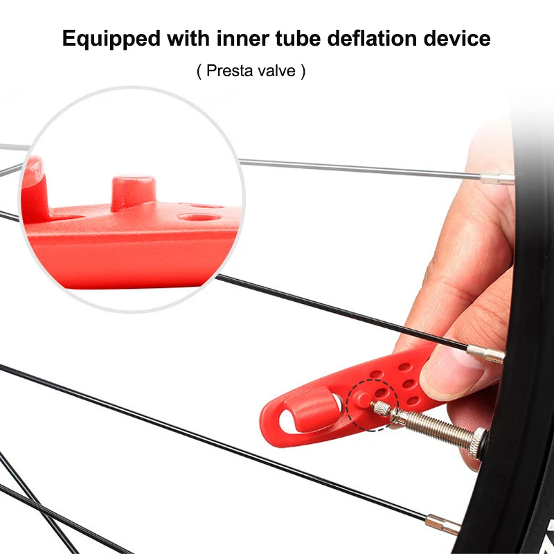 3Pcs High Quality Nylon Bicycle Tire Lever Lightweight Tire Pry Bar Crowbar MTB Bike Wheel Repairing Tool Tire Opener Remover view 4