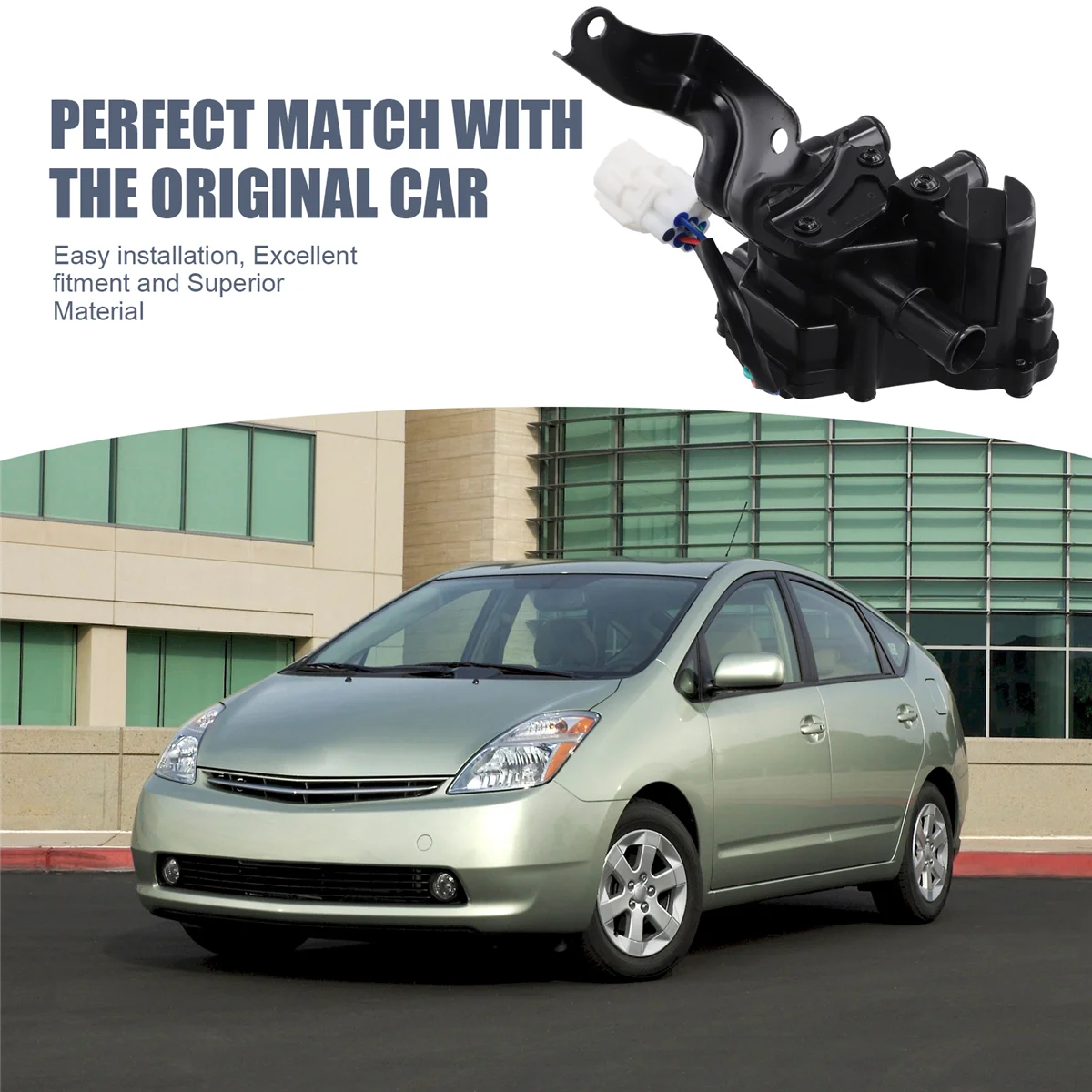 Car Coolant Flow Control Valve 1667021010 for Toyota Prius 2004-2009 Radiator Water Valve Car Accessories—L49A