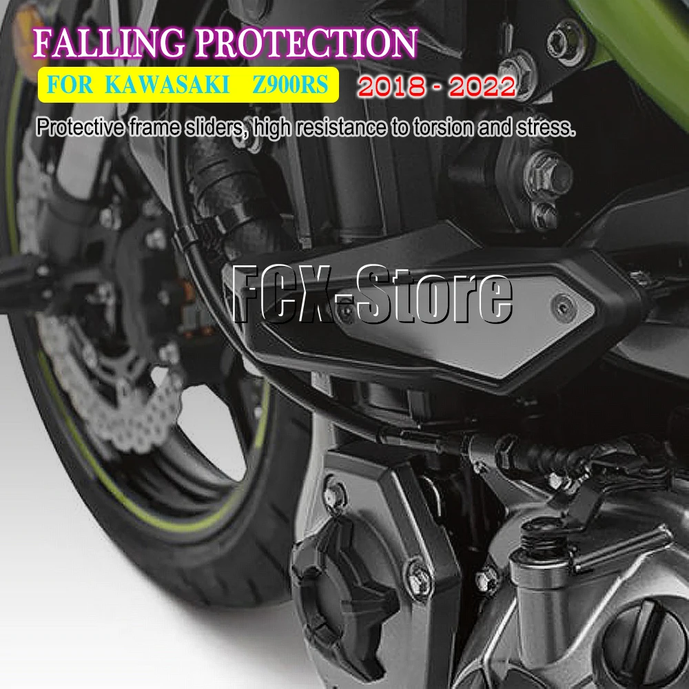 NEW 2018 2019 2020 2021 2022 Motorcycle Falling Protection Frame Slider Fairing Guard Anti For Kawasaki Z900RS Z 900 RS z900rs