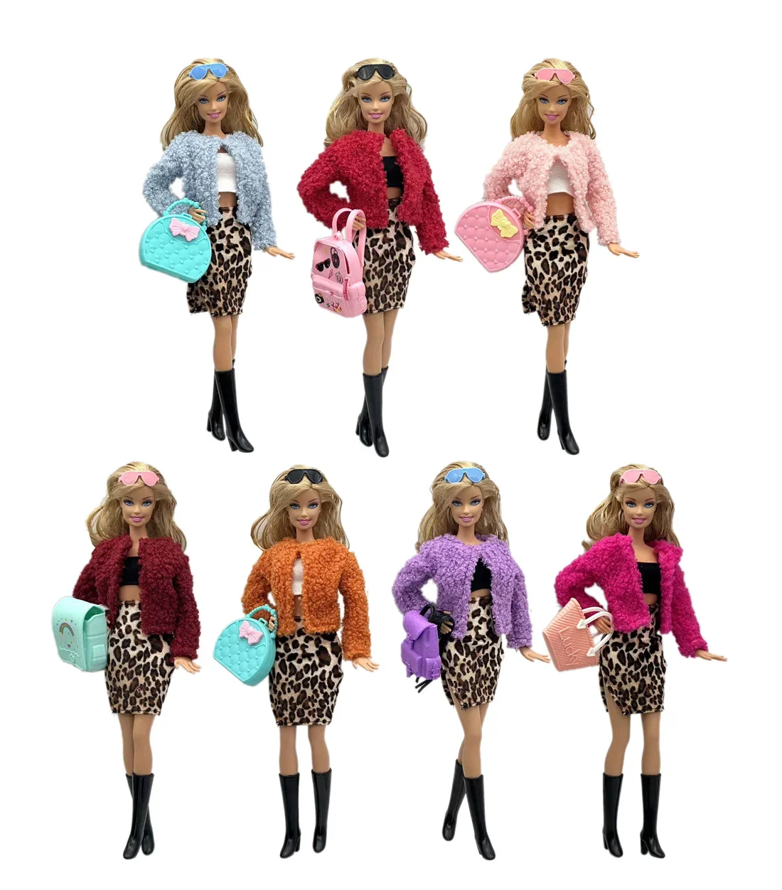 

Doll Clothes 1:6 Scale Sweater Suit for 11.5 Inch 30cm Doll Many Style for Choice Gifts for Girls