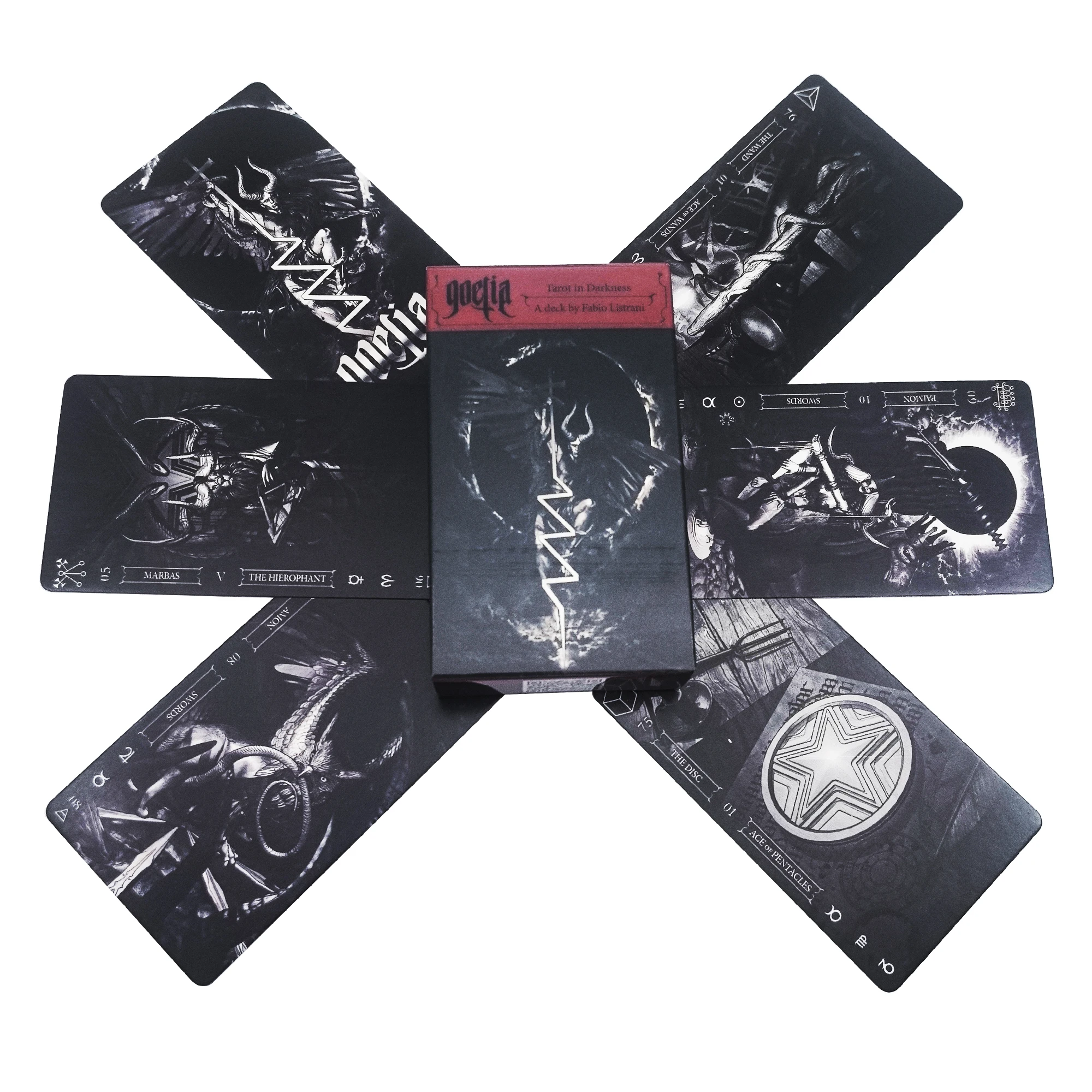 

Tarot In Darkness Cards A 78 Deck Oracle English Divination Edition Borad Playing Games gift